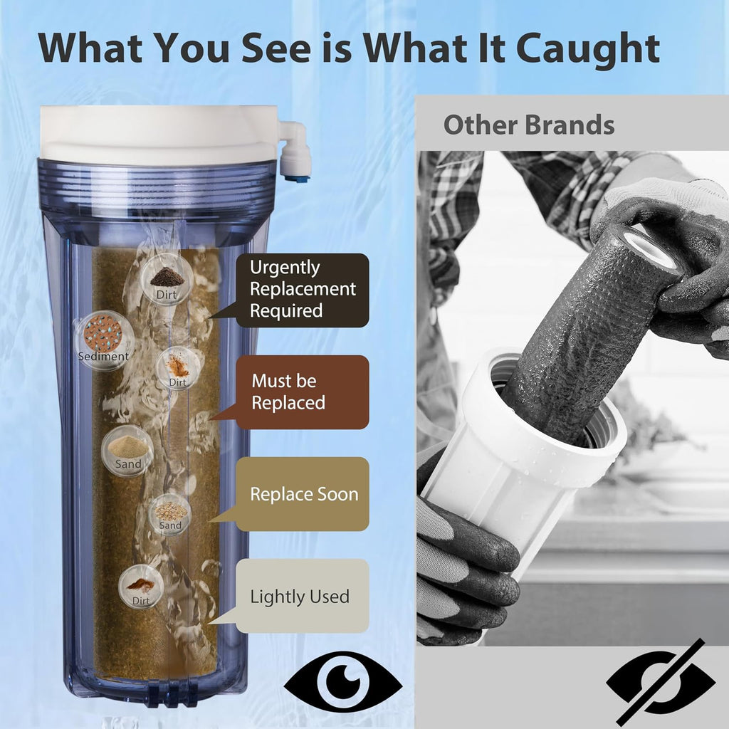 iSpring RCC1UP-AK-BLK, 7-Stage Alkaline UV Reverse Osmosis Water Filter with Booster Pump, Sleek Black RO Faucet TDS PFAS Microplastic Removal, Patented Top-Mounted Faucet Design for Easy Installation