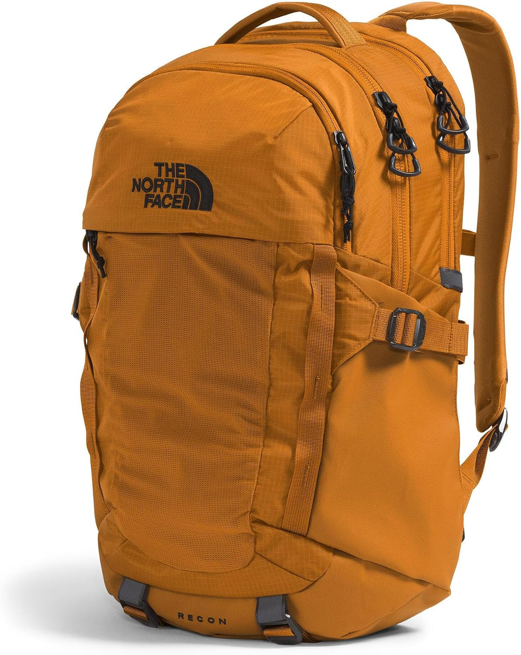 The North Face Recon Everyday Laptop Backpack - Daypack, Water Repellent, Laptop Sleeve, 2 Water Bottle Pockets, Timber Tan, One Size