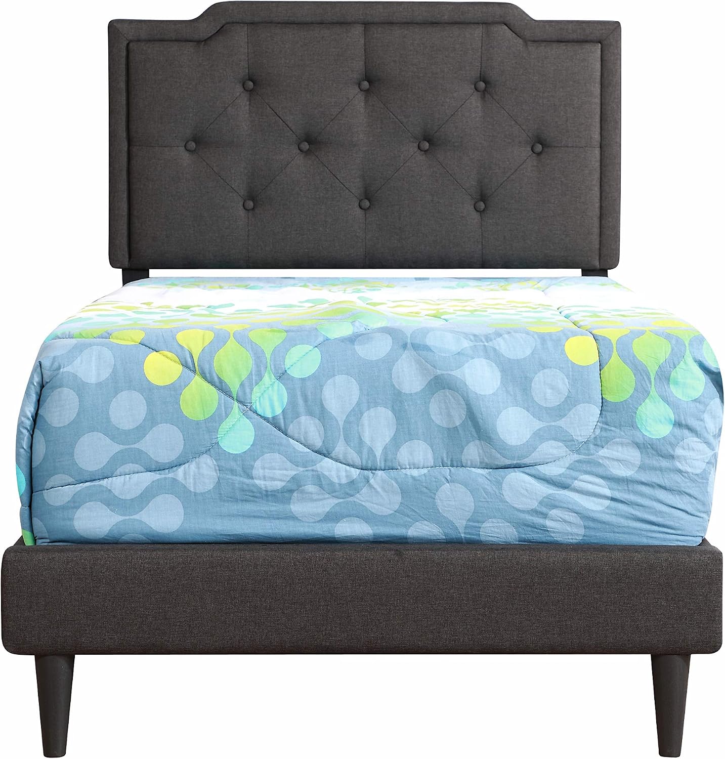 GOWE Stylish Black Twin Bed for Modern Spaces