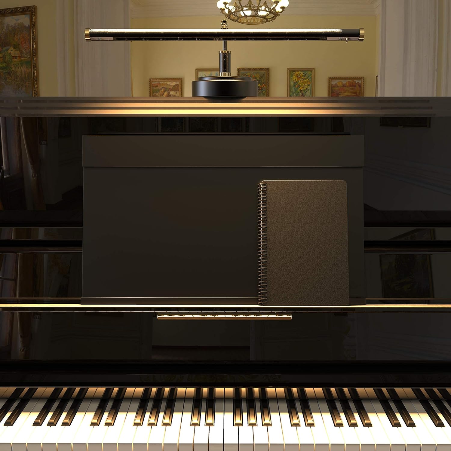 Cocoweb 19' Mahogany Bronze LED Directional Piano Desk Lamp - PLED101MBD (Mahogany Bronze)