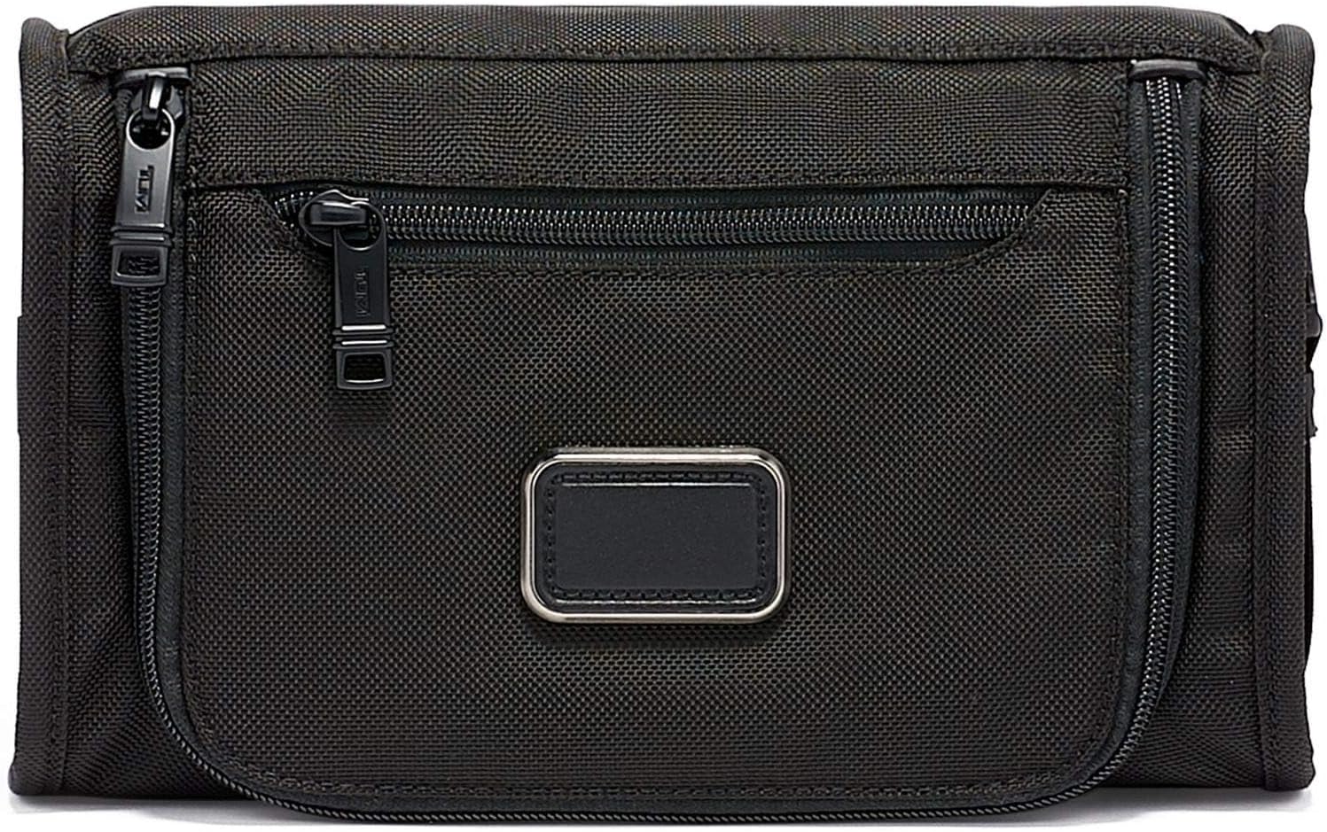 TUMI - Alpha Travel Kit - Travel Toiletry Bag - Compact Travel Organizer for Cosmetics & Essentials - TUMI Tracer - Black