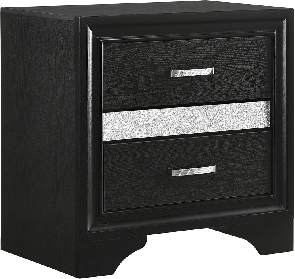Black 4 Twin Bedroom Set