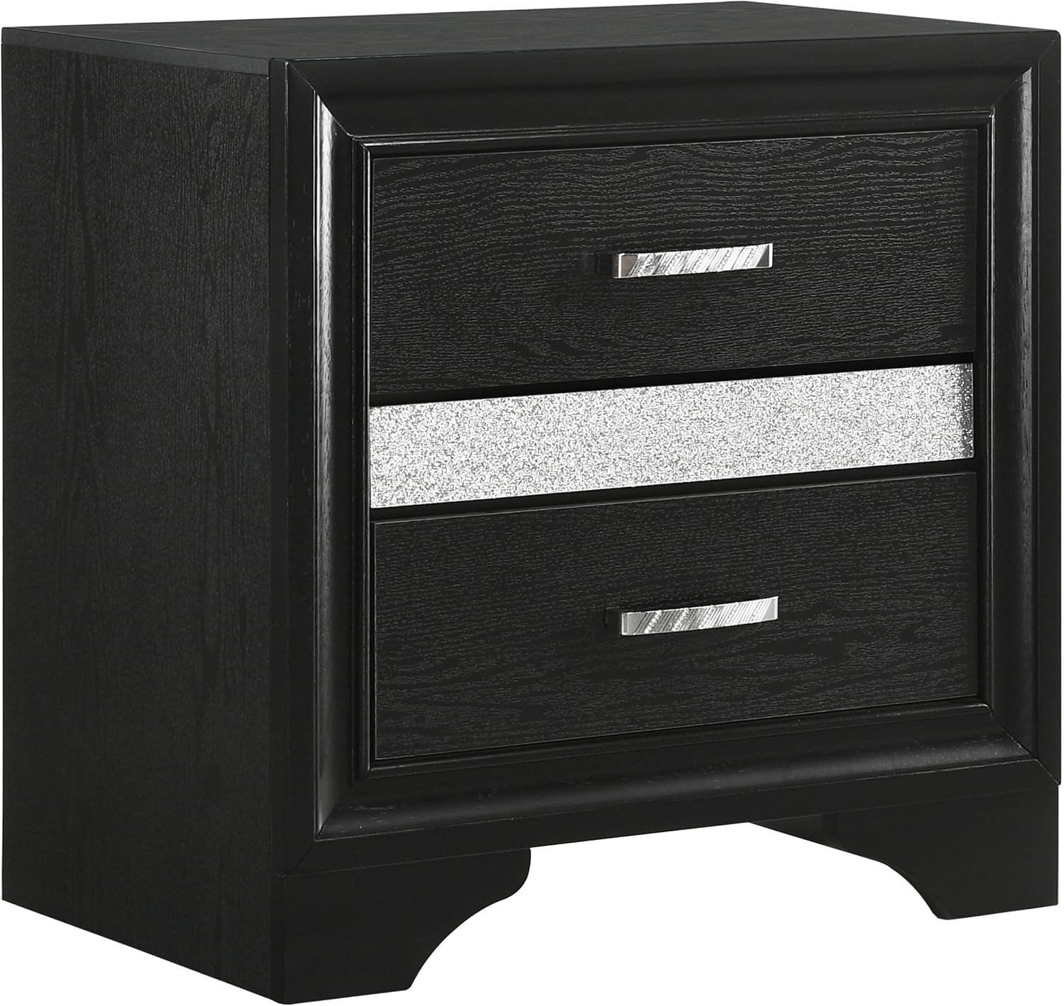 Black 4-piece Twin Bedroom Set
