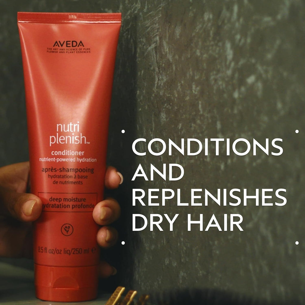 Aveda Nutriplenish Conditioner Deep Moisture | Richly Hydrating for Medium to Thick Dry to Very Dry Hair | Organic Pomegranate Oil, Coconut Oil, Mango Butter | 96% Naturally Derived*