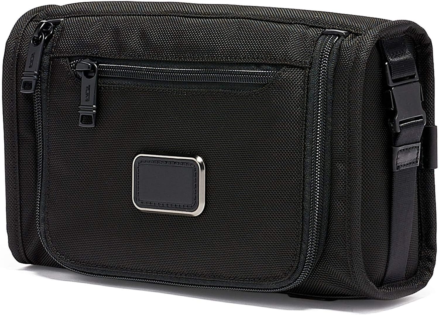 TUMI - Alpha Travel Kit - Travel Toiletry Bag - Compact Travel Organizer for Cosmetics & Essentials - TUMI Tracer - Black