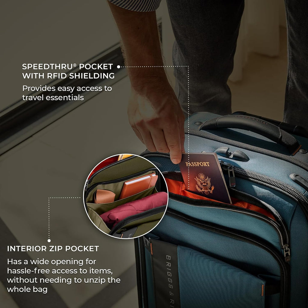 Briggs & Riley ZDX Essential Carry-on Expandable Spinner