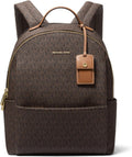 Michael Kors Sable Medium Backpack, Gold-Tone Hardware/Brown/Acorn