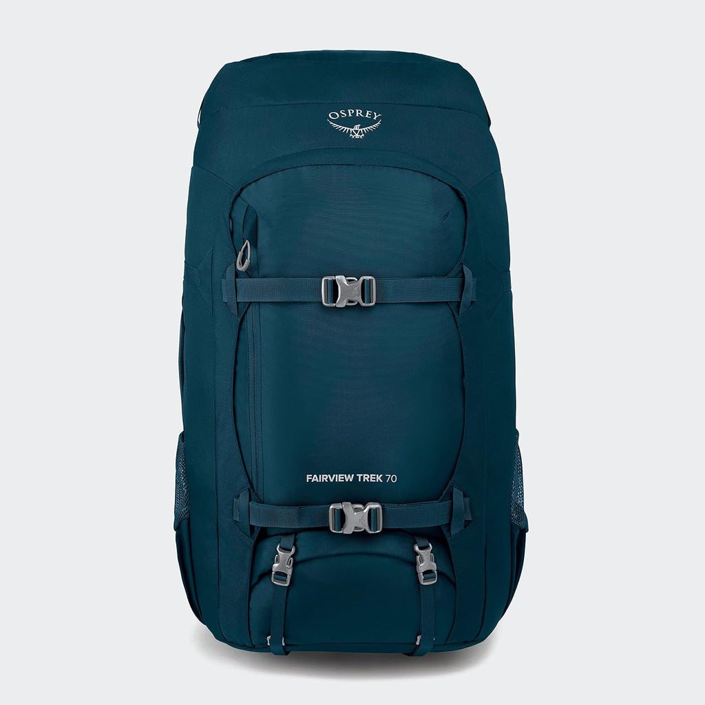 Osprey Fairview Trek 70L Women's Travel Backpack, Night Jungle Blue