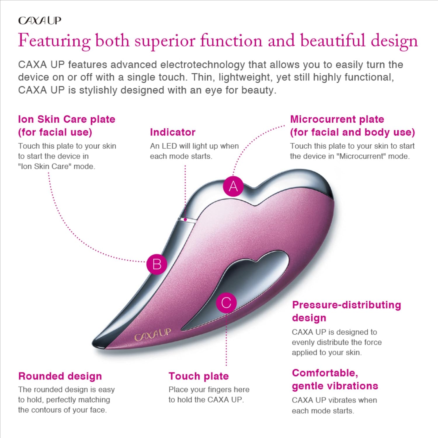 Heart Face Lifting Beauty Device (White)