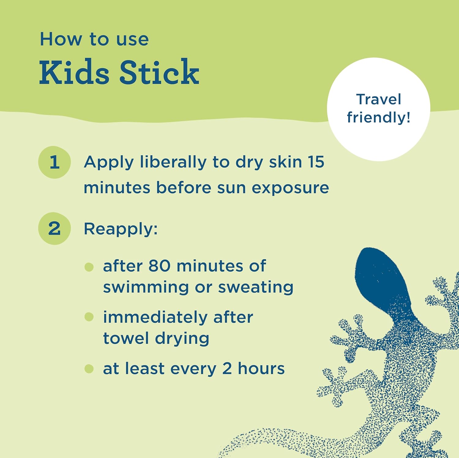 Blue Lizard Kids Mineral SPF 50 Sunscreen Stick, Zinc Oxide, 100% Mineral Actives, Developed for Kids' Sensitive Skin, TSA-Friendly, Vegan, Paraben-free, Fragrance-Free, 0.5 oz (Pack of 12)