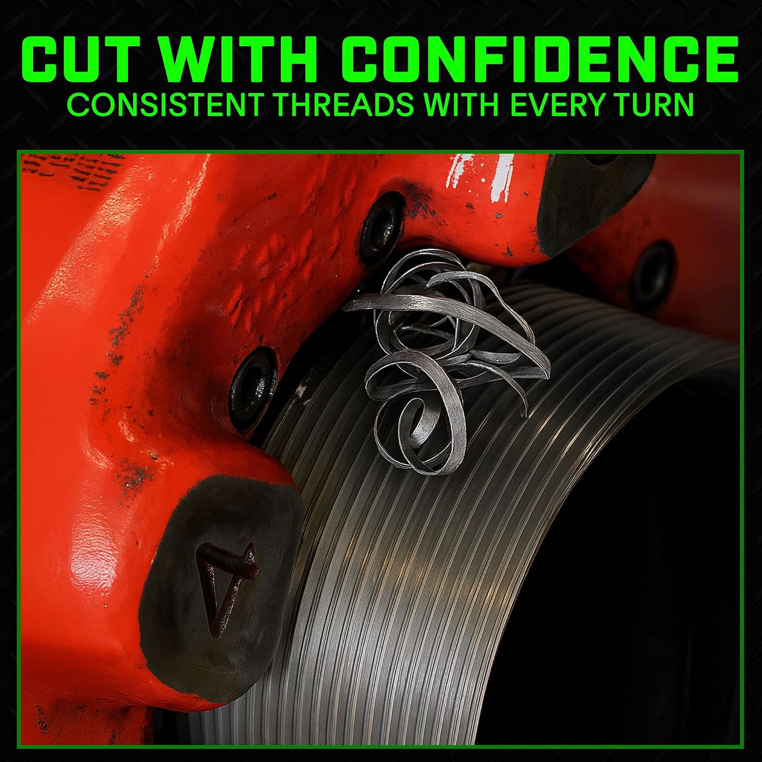 38120 RH Dies 2-1/2' - 4' fits Ridgid 141 Pipe Receding Geared Threader
