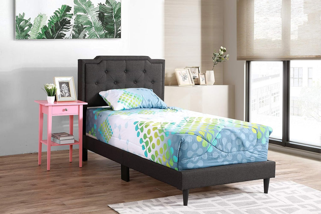 GOWE Stylish Black Twin Bed for Modern Spaces