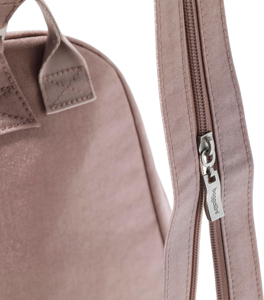 Baggallini Naples Convertible Backpack - Travel Sling Crossbody - 12' Nylon Handbag w/ RFID & Padded Tablet Sleeve