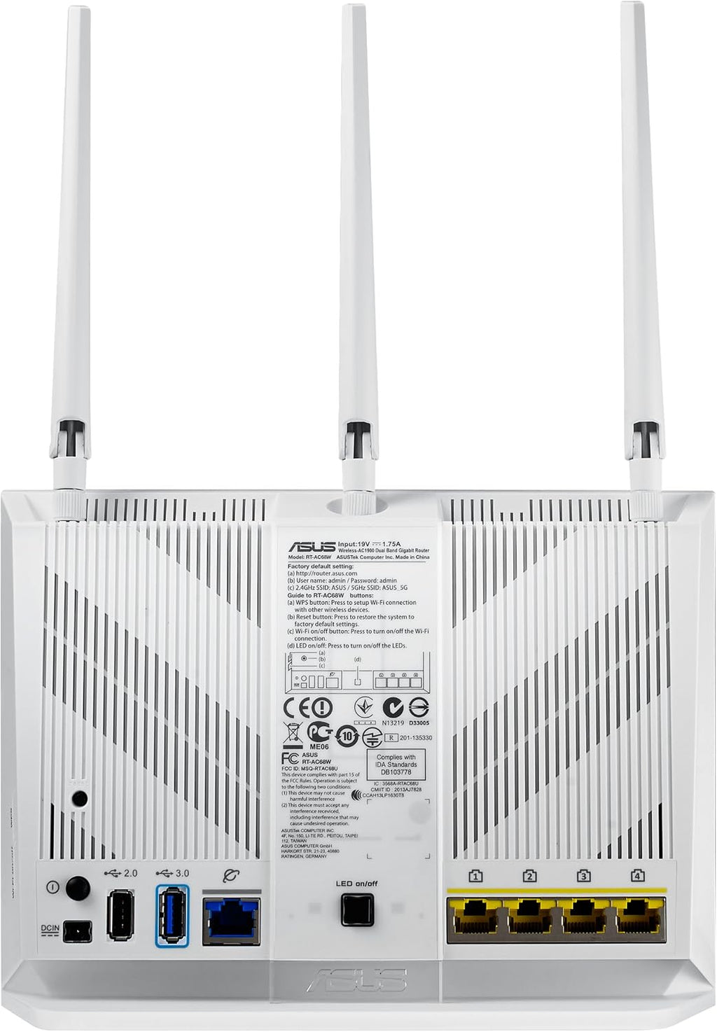 ASUS RT-AC68W AC1900 WiFi Router