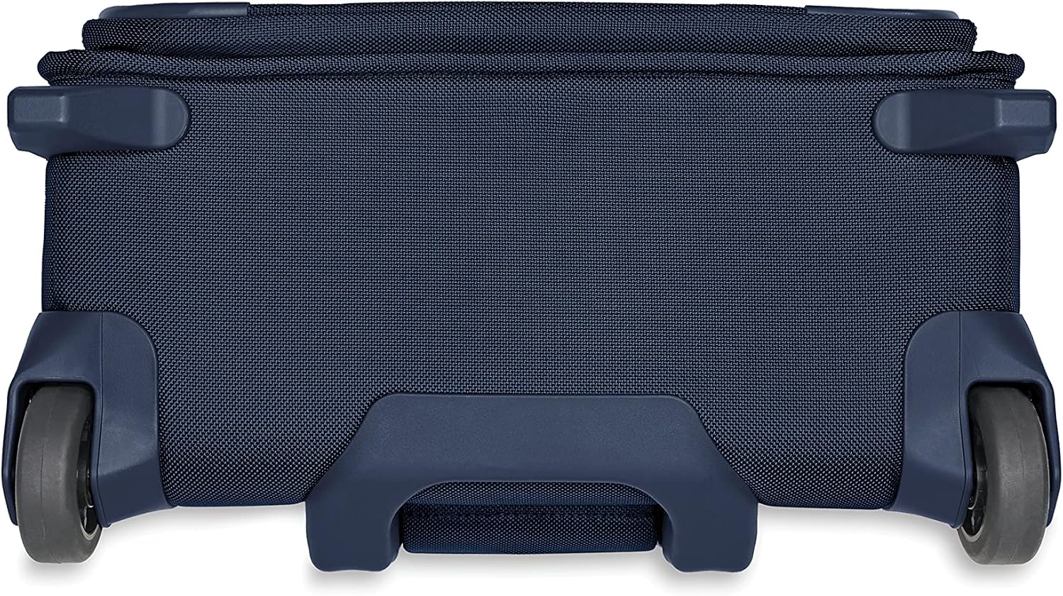 Briggs & Riley 2-Wheel Cabin Bag - Carry On Luggage for Travel, Suitcases with Wheels, Softside Rolling Bag for Men & Women, Interlocking Handle, Self-Repairing Zipper - Baseline Collection, Navy