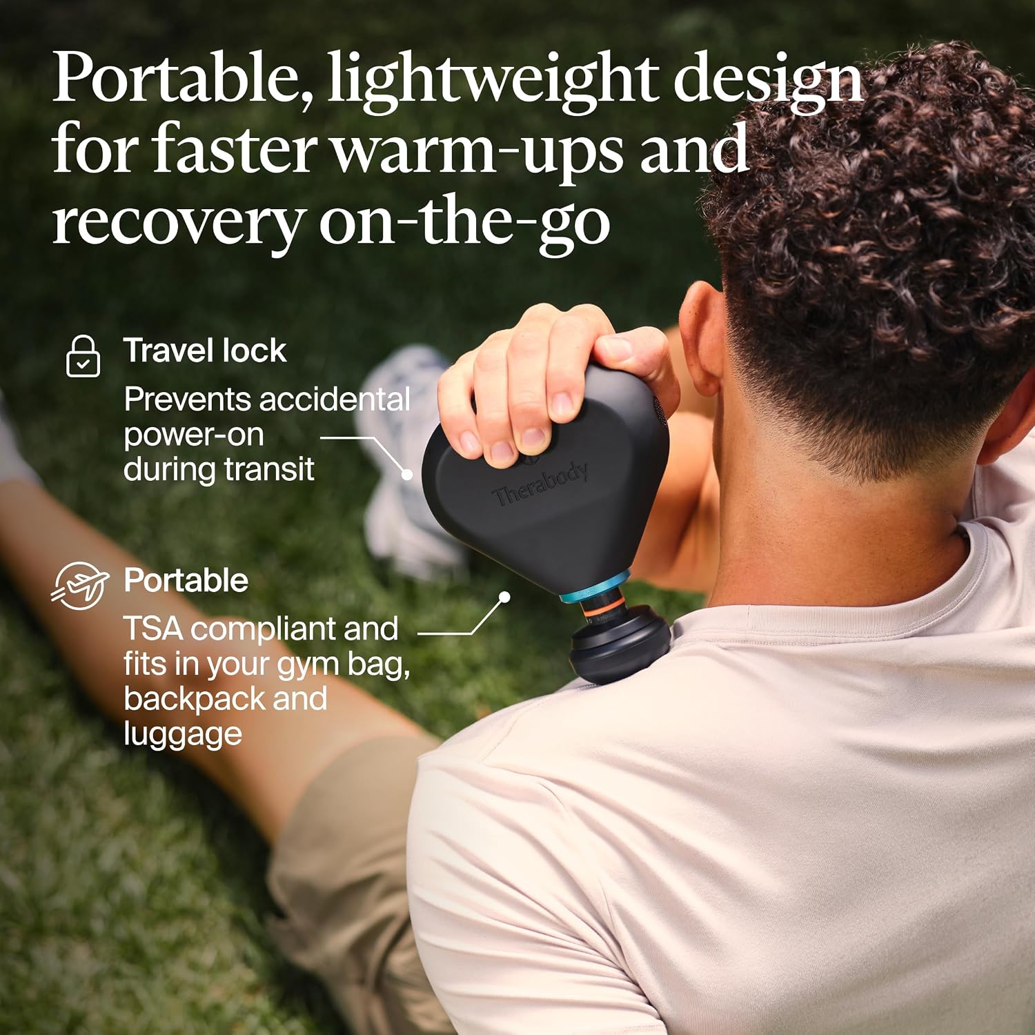 TheraGun Mini Plus Massage Gun by Therabody - Portable Massage Enhanced with Heat – Travel Essential for Faster Recovery On The Go