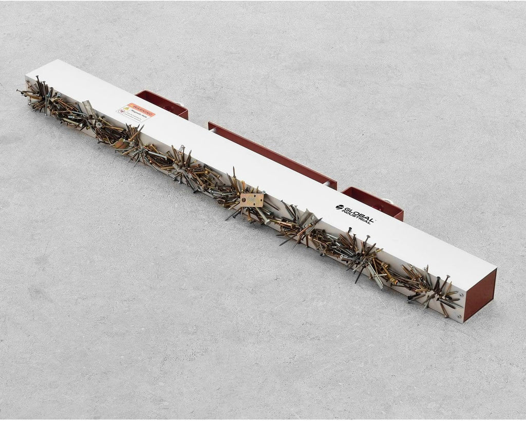 Global Industrial 48'W Hang-Type Magnetic Sweeper With Forklift Hanger
