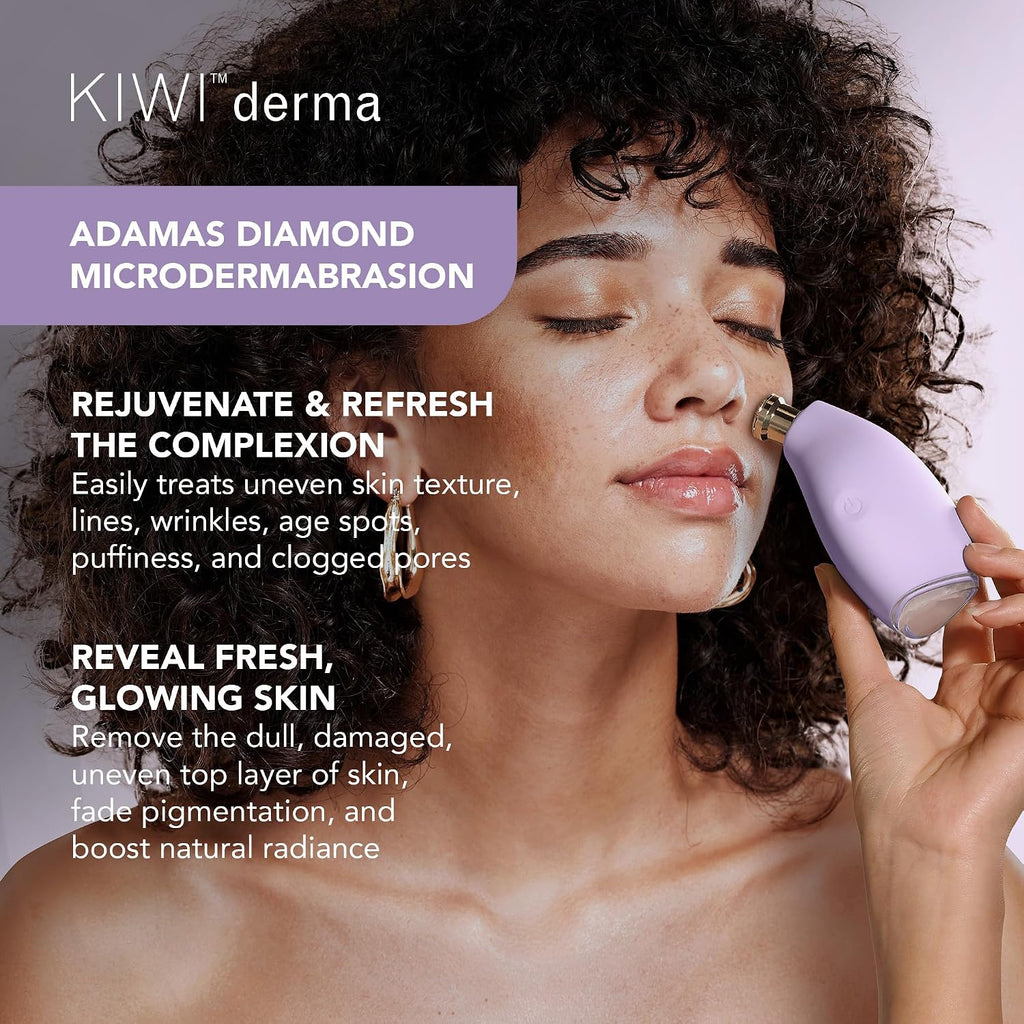 FOREO Smooth & Resurface KIWI derma Microdermabrasion Machine - Black Head Remover for Face + KIWI Active Pore & Blackhead Mask, 100g - Blackhead Extractor - No Pore Strips Suction Blackhead Remover