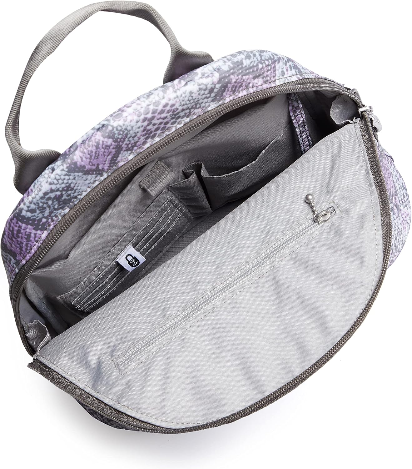 Baggallini Naples Convertible Backpack - Travel Sling Crossbody - 12' Nylon Handbag w/RFID & Padded Tablet Sleeve
