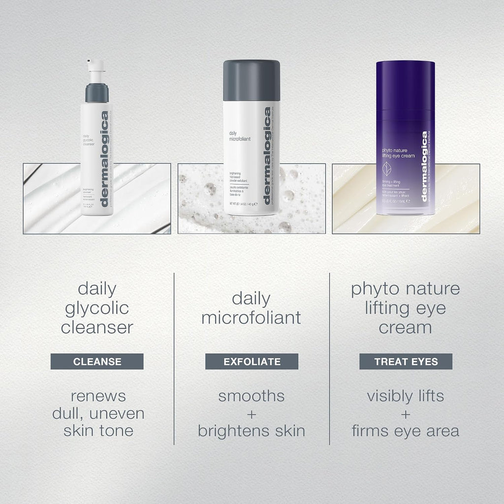 Dermalogica Your Moment of Expertise – Expert Level Skin Care Routine Set Includes 6 Products, Headband, Gua Sha, Fan Brush