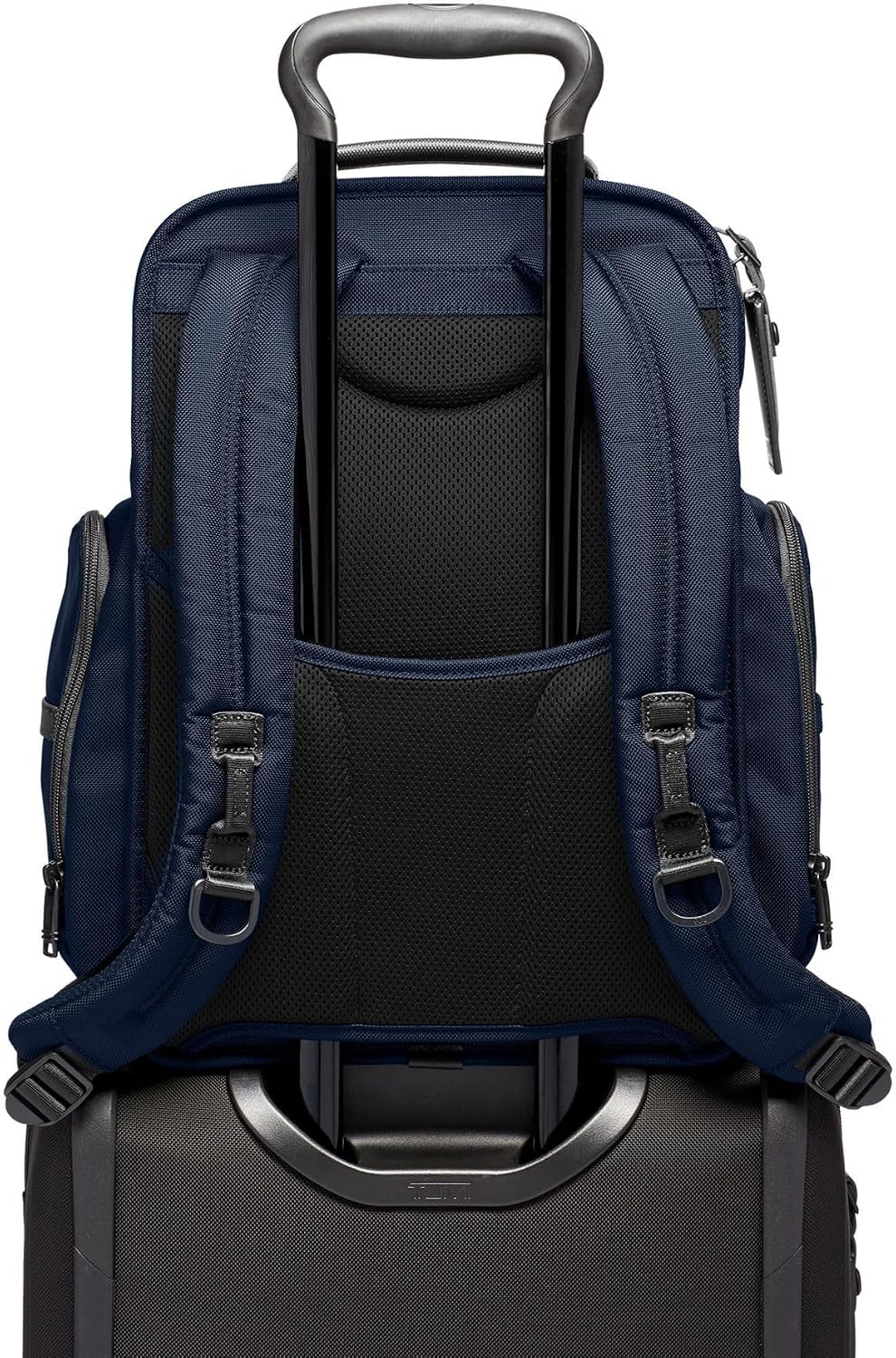 TUMI - Alpha Brief Pack - Men's and Women's Work and Travel Laptop Backpack with Padded Adjustable Strap - Fits Up to 15' Screen - Navy