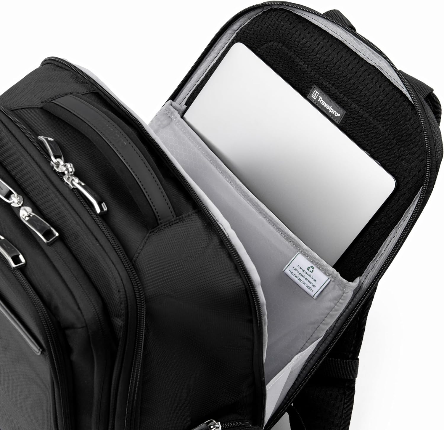 Travelpro Maxlite Lightweight Laptop Backpack, Fits 15' Laptop & 11' Tablet, Water-Resistant, 18-Inch — Black