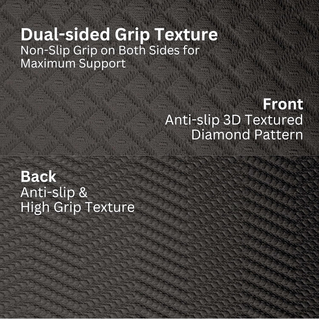 Foldable Large Yoga Mat: Extra 6mm & 8mm Thick Workout Mat for Home Gym and Travel - Anti-Slip Folding Exercise Mat for Yoga, Pilates, and More