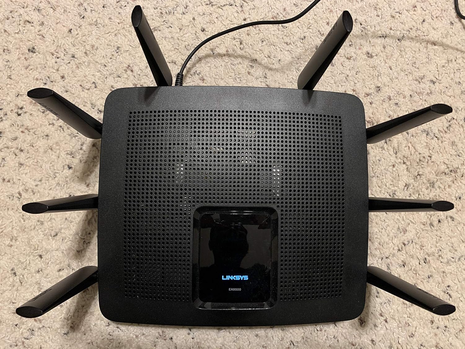 Linksys WiFi 5 Router, Tri-Band, 3,000 Sq. ft Coverage, 25+ Devices, Speeds up to (AC5400) 5.4Gbps - EA9500