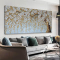 Suconvng Large Wall Art For Living Room Prints Home Wall Decor Modern Canvas Art Wall Decor 39 X 78 Inches Elegant Flower White Wall Art Picture For Bedroom Office Artwork