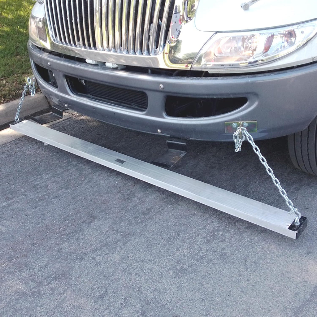 Master Magnetics Magnetic Road Sweeper - Hang-Type for Vehicle Attachment - Metal Debris Pickup Tool for Construction Site Floor and More - 72' Sweeping Width - 1.75' High x 5' Deep