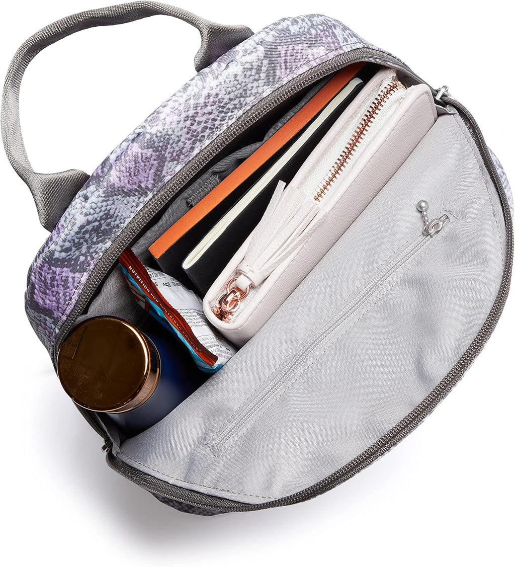 Baggallini Naples Convertible Backpack - Travel Sling Crossbody - 12' Nylon Handbag w/RFID & Padded Tablet Sleeve