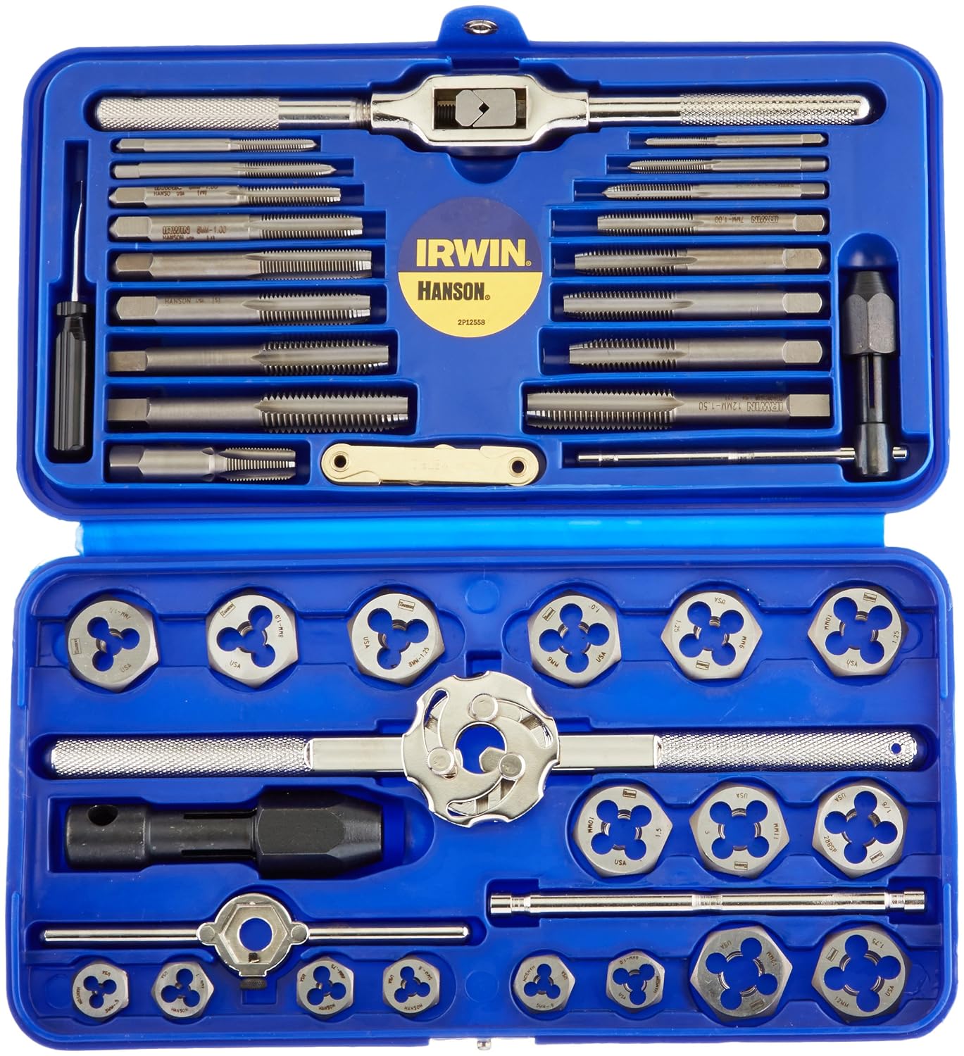 Irwin 41 Pc. Metric Tap & Hex Die Set