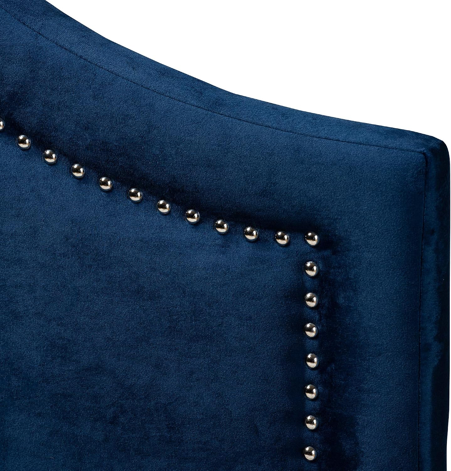 Baxton Studio Headboards, Full, Navy Blue