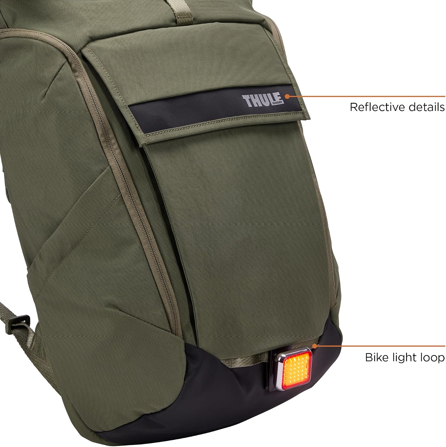 Thule Paramount 24L Backpack - Commuter Backpack with Padded Laptop Sleeve - Fits 16' laptops and 12' Tablets - Thoughtful Layout and Organization