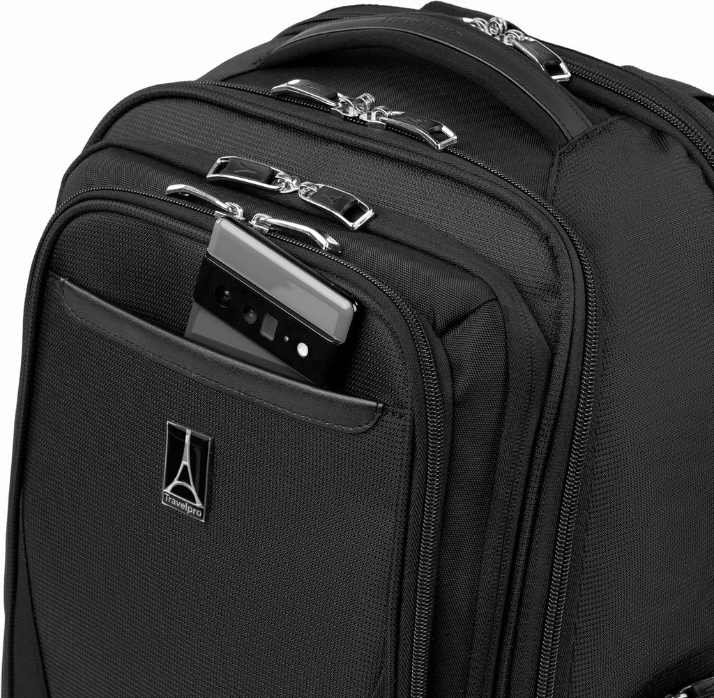 Travelpro Maxlite Lightweight Laptop Backpack, Fits 15' Laptop & 11' Tablet, Water-Resistant, 18-Inch — Black