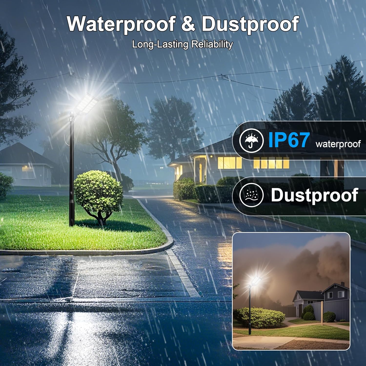 loyoele 9000W Solar Street Lights Outdoor 120000LM, Commercial Parking Lot Light 7000K, Solar Flood Outdoor Lights IP67 Waterproof with Motion Sensor for Road, Garden