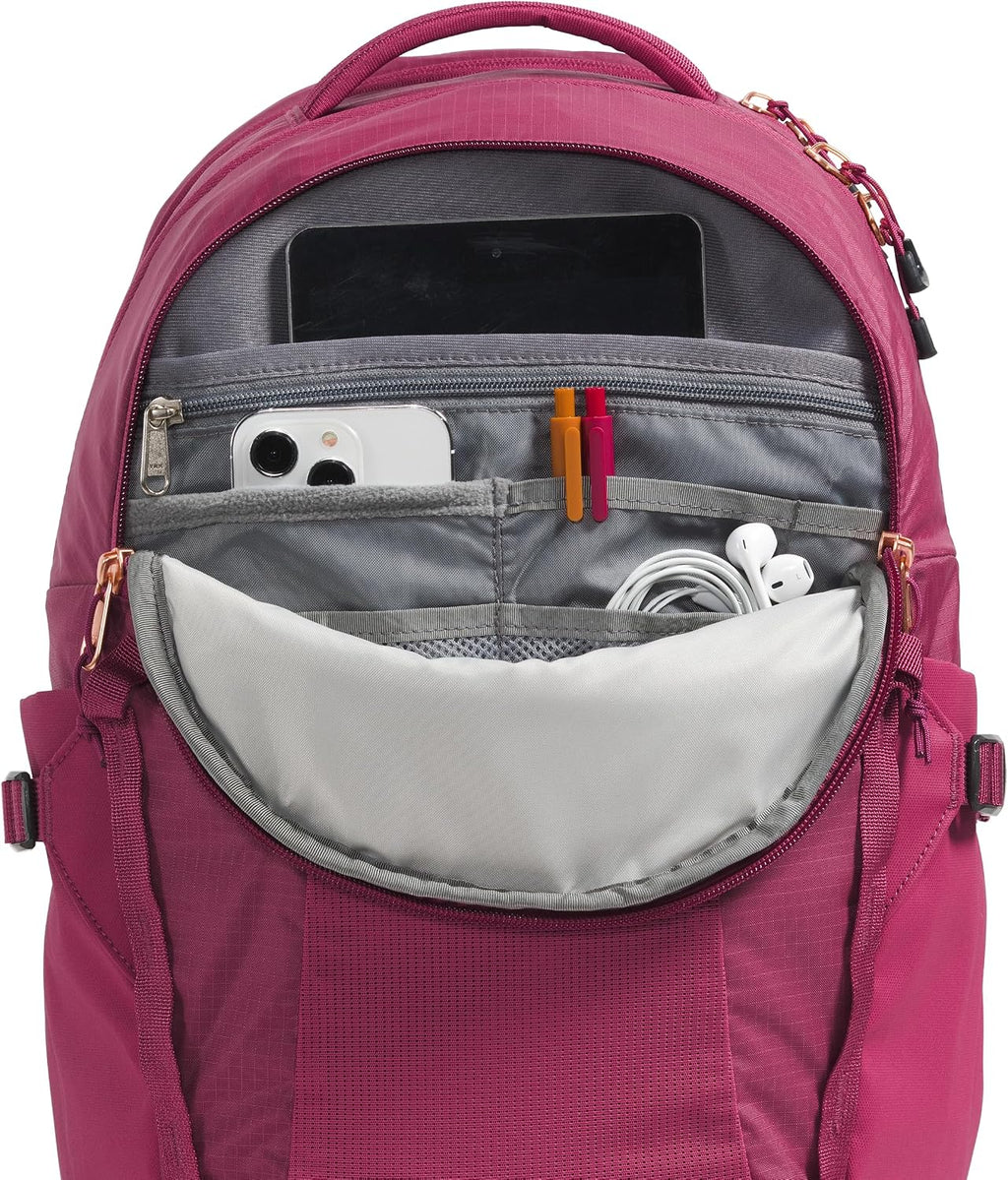 The North Face Women's Recon Luxe, OS, Cyber Berry/Burnt Coral Metallic