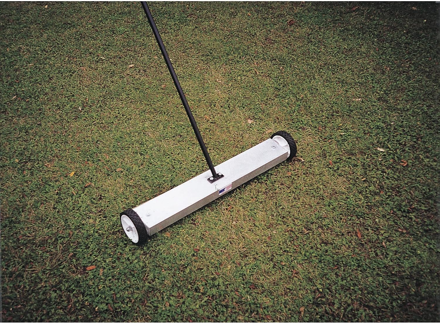 AMK Manufacturing Rolling Magnetic Sweeper - 32in. Magnet Length, Model Number P-32