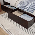 AFI Twin/Full Under Bed Storage Drawers (Set of 2), Espresso