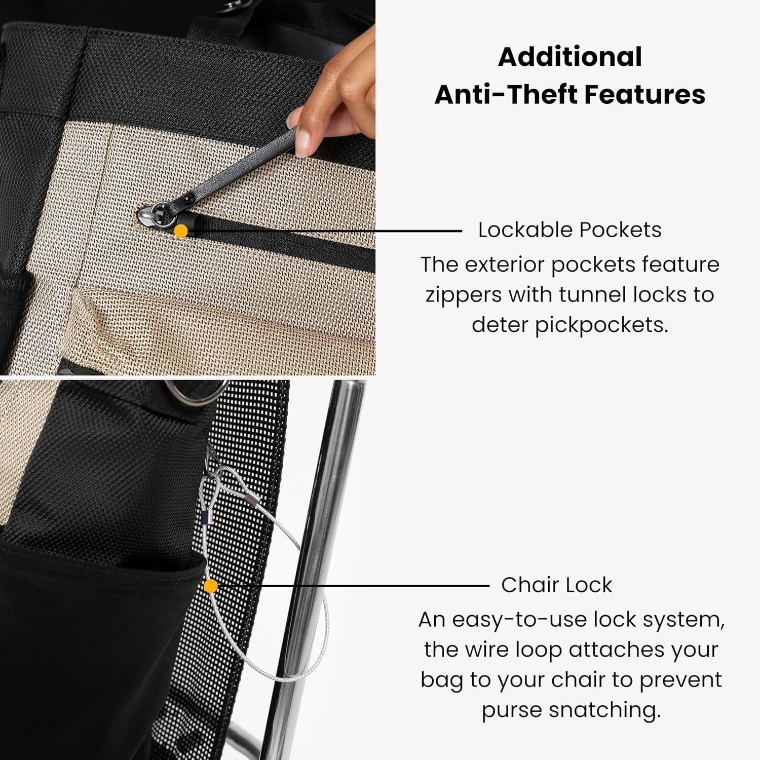Sherpani Soleil, Anti Theft Convertible Backpack, 3 in 1 Tote, Crossbody Purse, 18L Travel Bag, Fits 13' Laptop (Straw Signature)